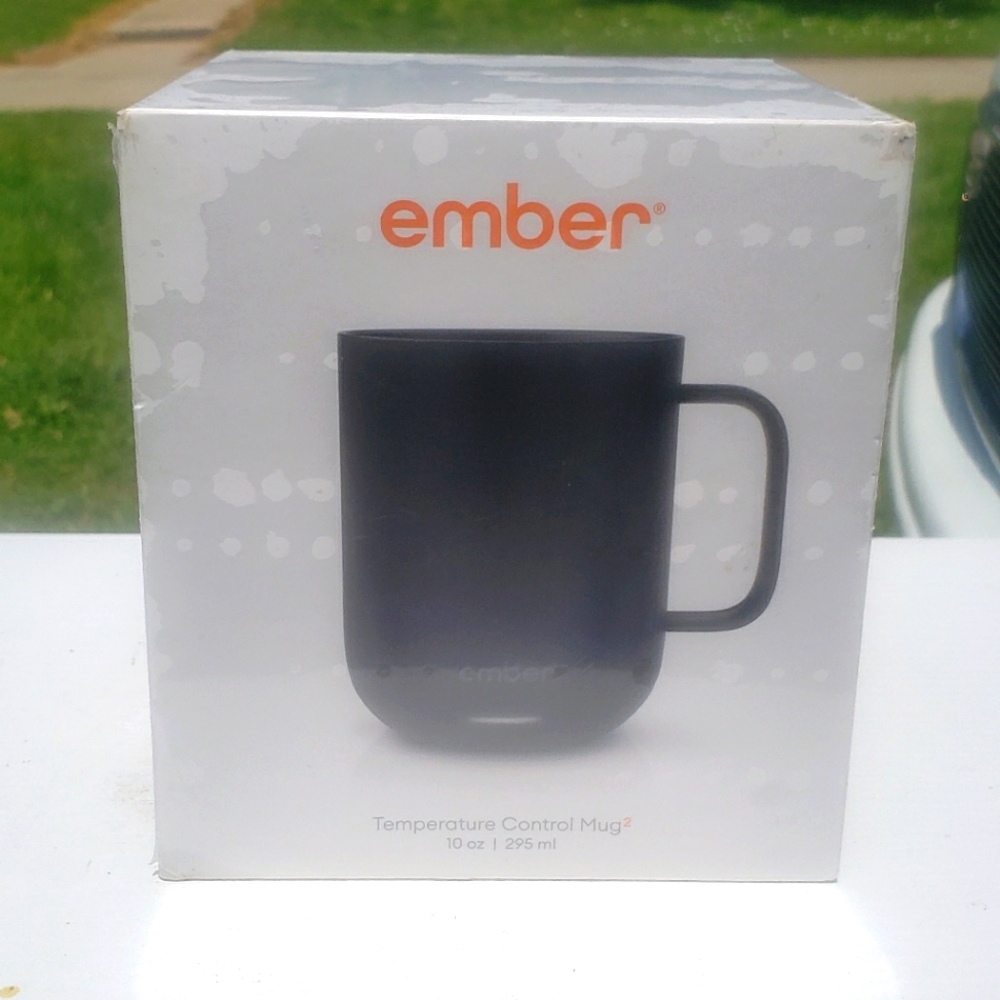 NEW Unopened-Ember Temperature Control Smart Mug 2 10 oz - Black